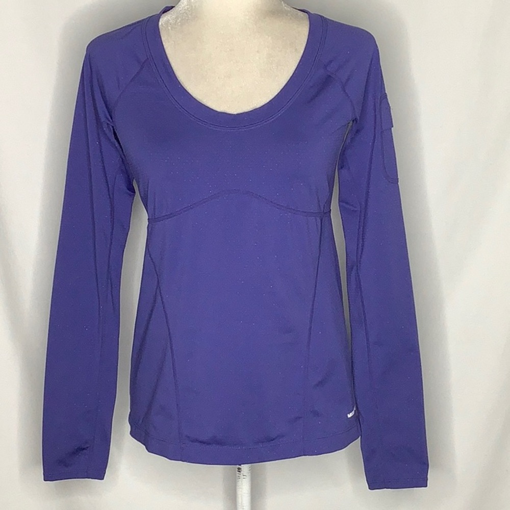 Merrell Purple Long Sleeve Top Size M Outdoor Running Hiking